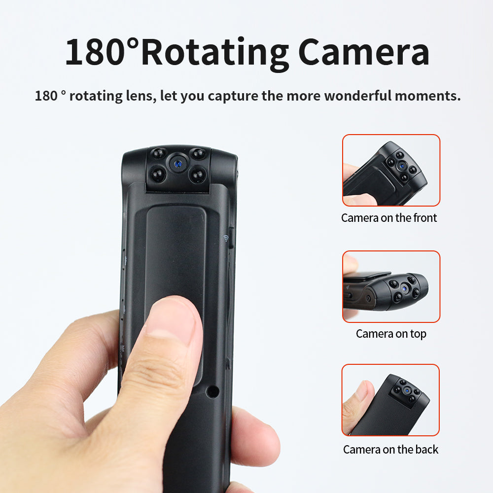 L01 Mini Pocket Camera Portable HD 1080P Camera Law Enforcement Recorder Sports DV Camera with Back Clip L01 Mini Pocket Camera Portable HD 1080P Camera Law Enforcement Recorder Sports DV Camera with Back Clip